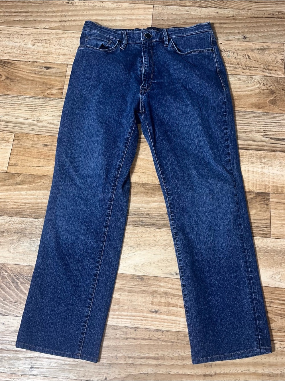 34 Heritage Men Jeans 32x28* Charisma Dark Wash Blue Straight Leg Denim Classic